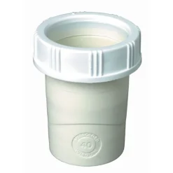 Embout à visser Ø32mm pour gaine spiralée
