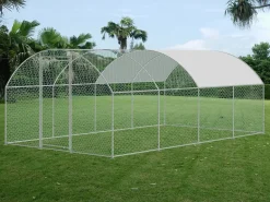 Enclos pour poules 5 x 3 x 2 m