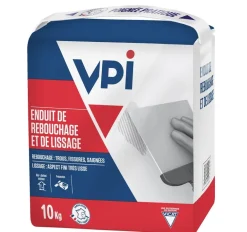 Enduit lissage rebouchage 10 kg VPI