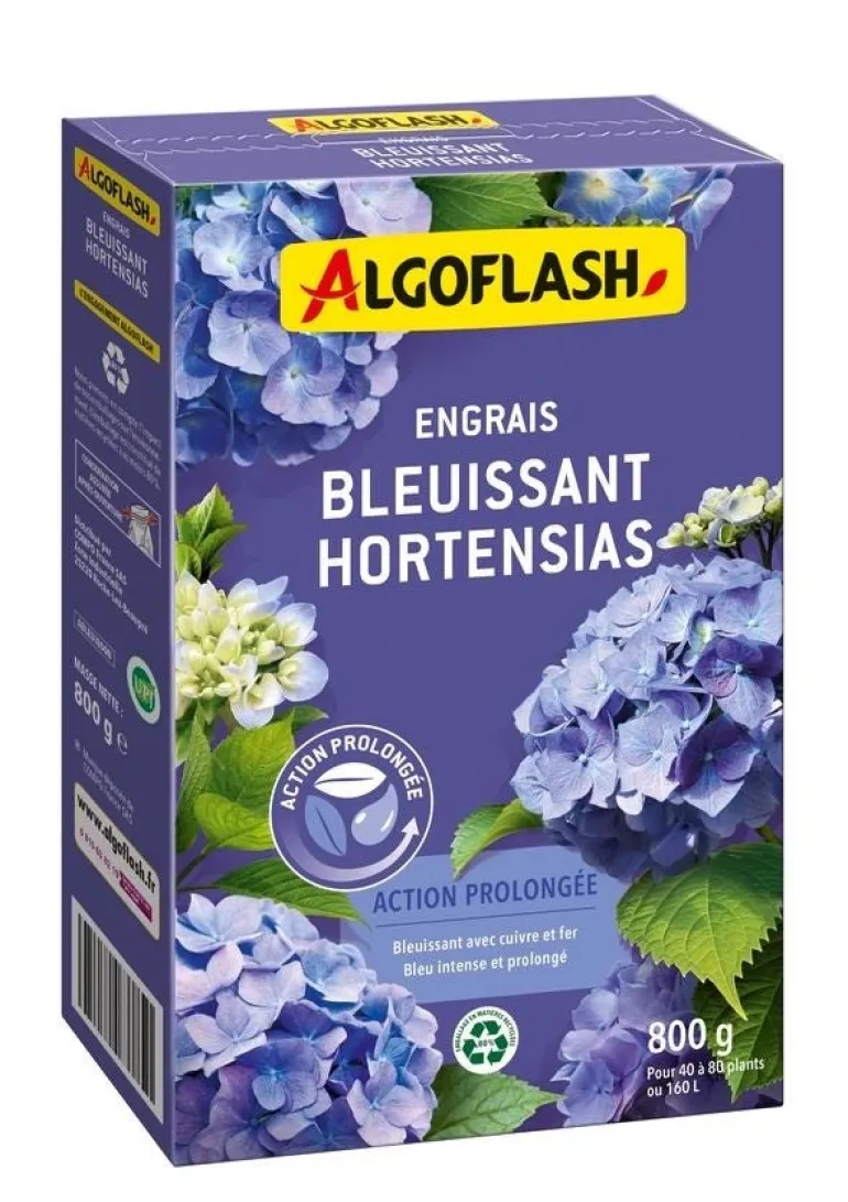 Engrais Bleuissant, Hortensias action prolongée 800g