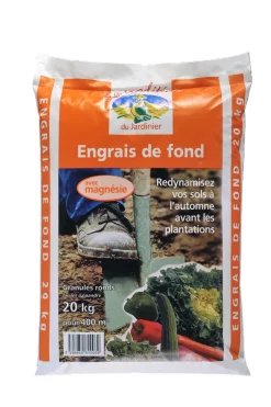 Engrais de fond en granulé ronds 20 kg