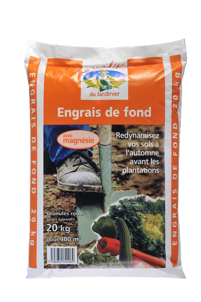 Engrais de fond en granulé ronds 20 kg