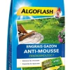 Engrais gazon anti-mousse 6kg 200m² ALGOFLASH