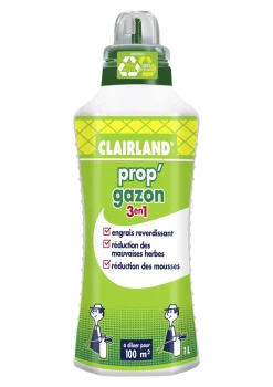 Engrais Gazon liquide PROP'GAZON 3 en 1 - concentré 1 L