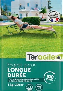 Engrais gazon longue durée sac de 5 kg TERAGILE
