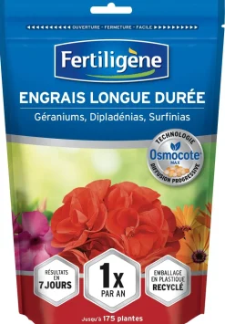 Engrais longue durée Osmocote Géraniums, Dipladénias 700g