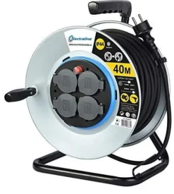 Enrouleur métal 40m