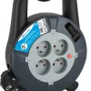 Enrouleur K7 Cbb H05 5M gris et noir