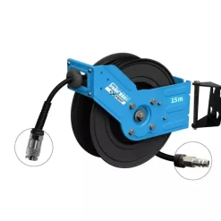 Enrouleur tuyau air auto 15m Ø10x15mm PRODIF