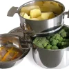 Ensemble de cuisson Baumstal inox induction 24 cm