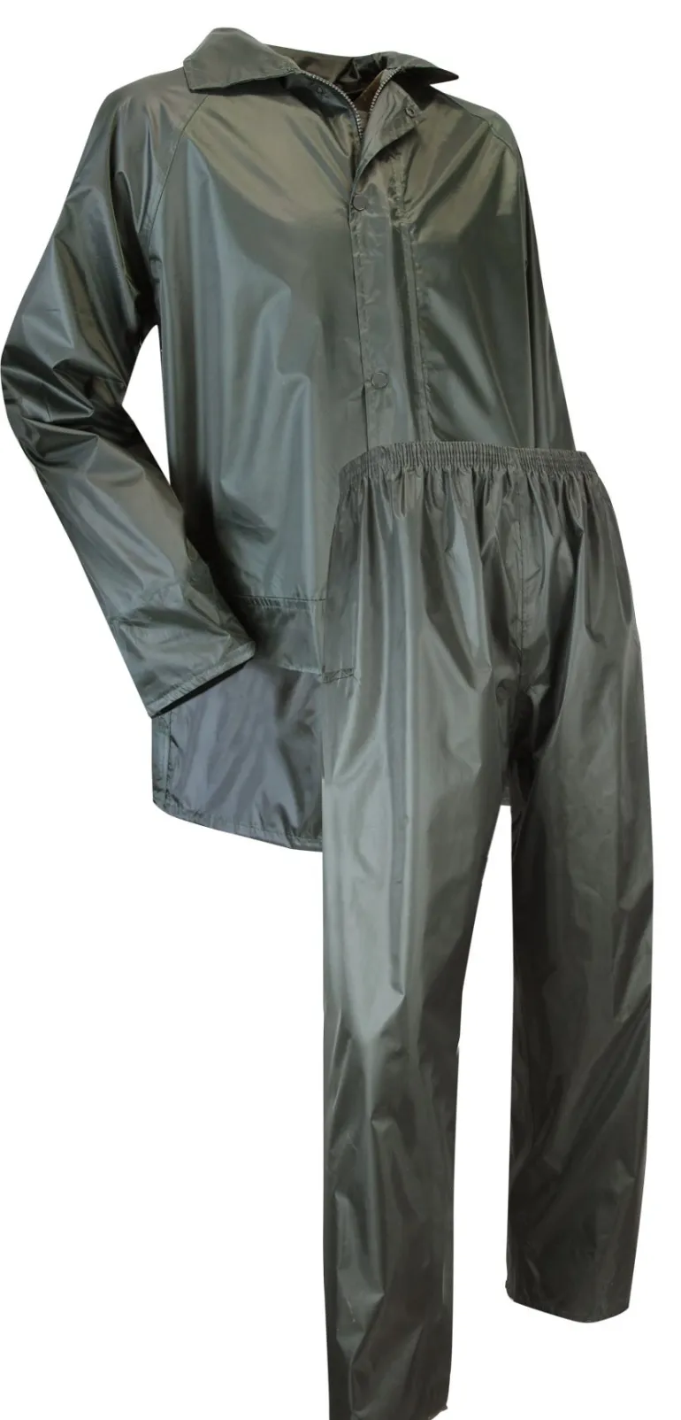 Ensemble de pluie Averse kaki