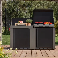 Ensemble Cuisine Essential 2 modules gris cargo ENO