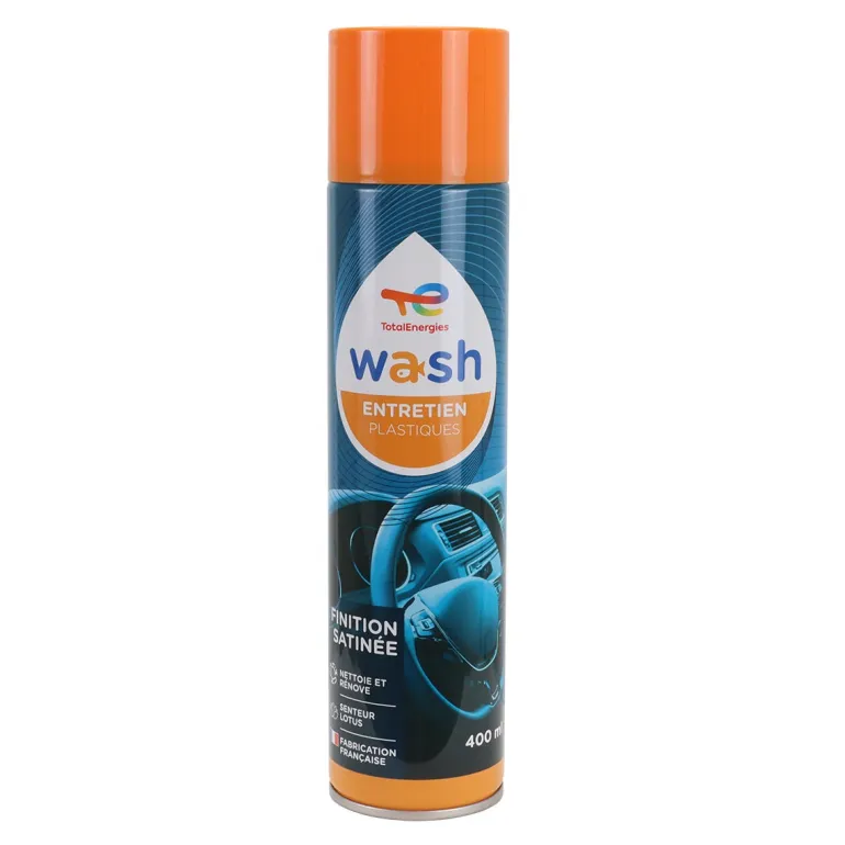 Entretien plastique lotus satine 400 ml TOTAL