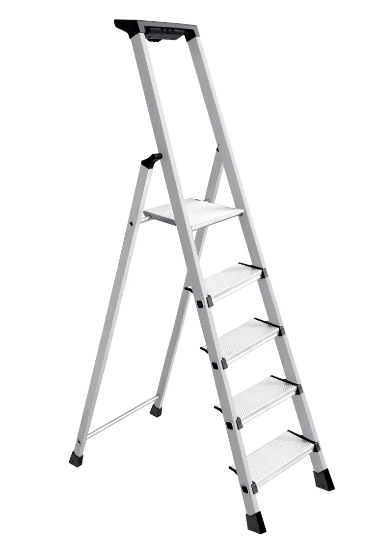 Escabeau alu 5 marches Pro XL 150kg max