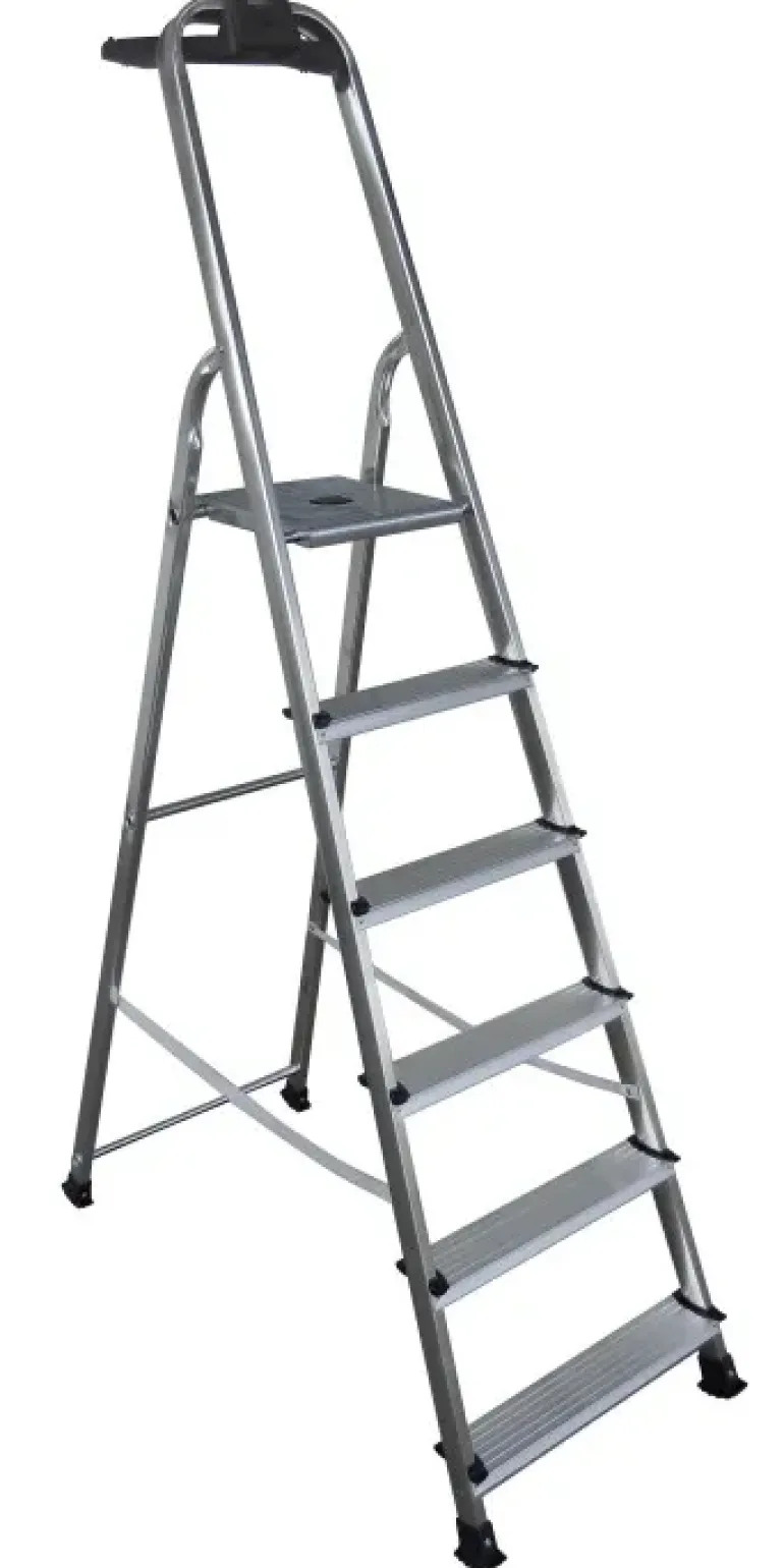 Escabeau aluminium 6 marches Brico