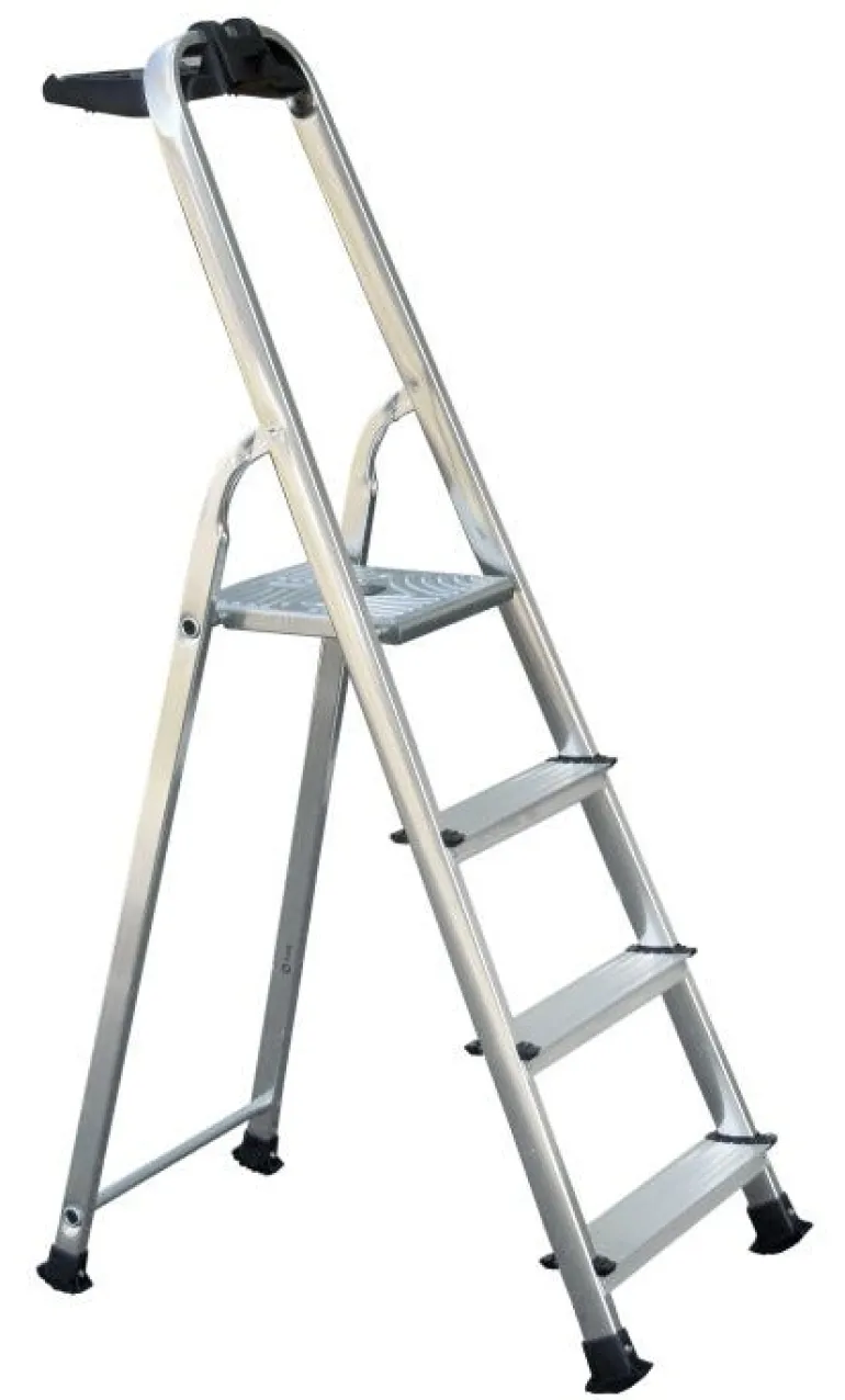 Escabeau aluminium 4 marches Brico