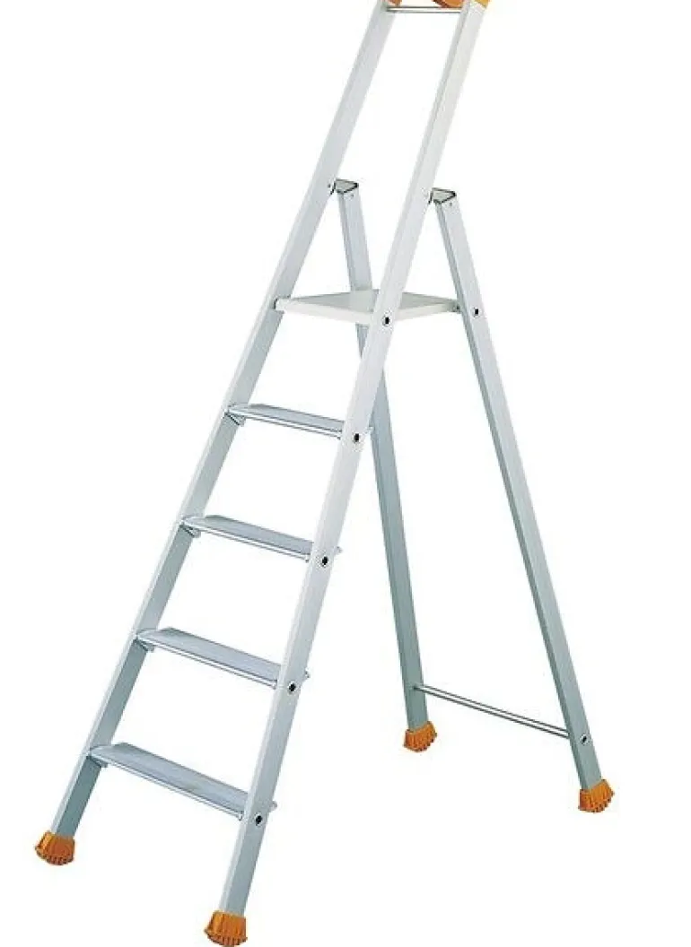 Escabeau PRO 5 marches aluminium