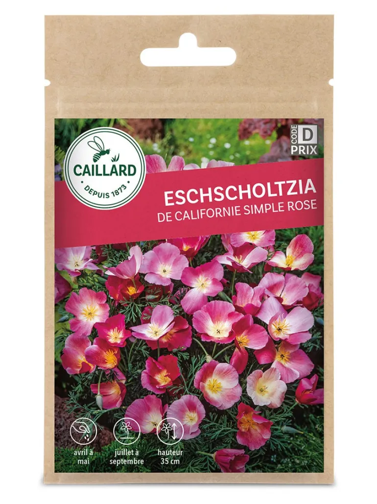 Eschscholtzia de Californie Simple Rose 2g CAILLARD