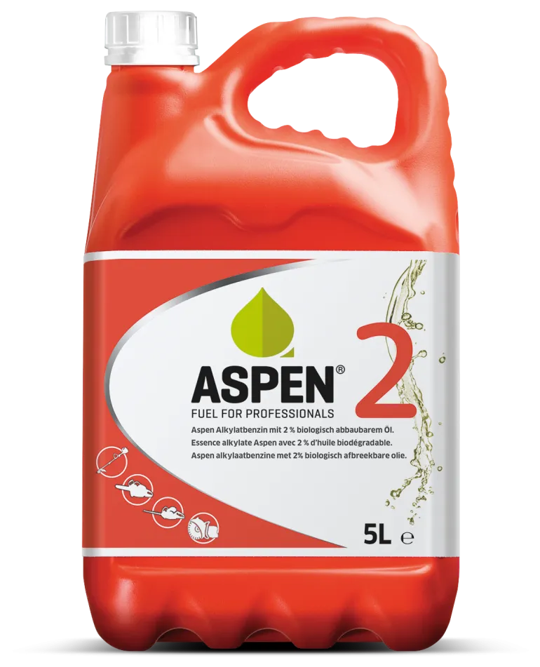 Essence Alkylate 2 temps prête à l'emploi 5L ASPEN