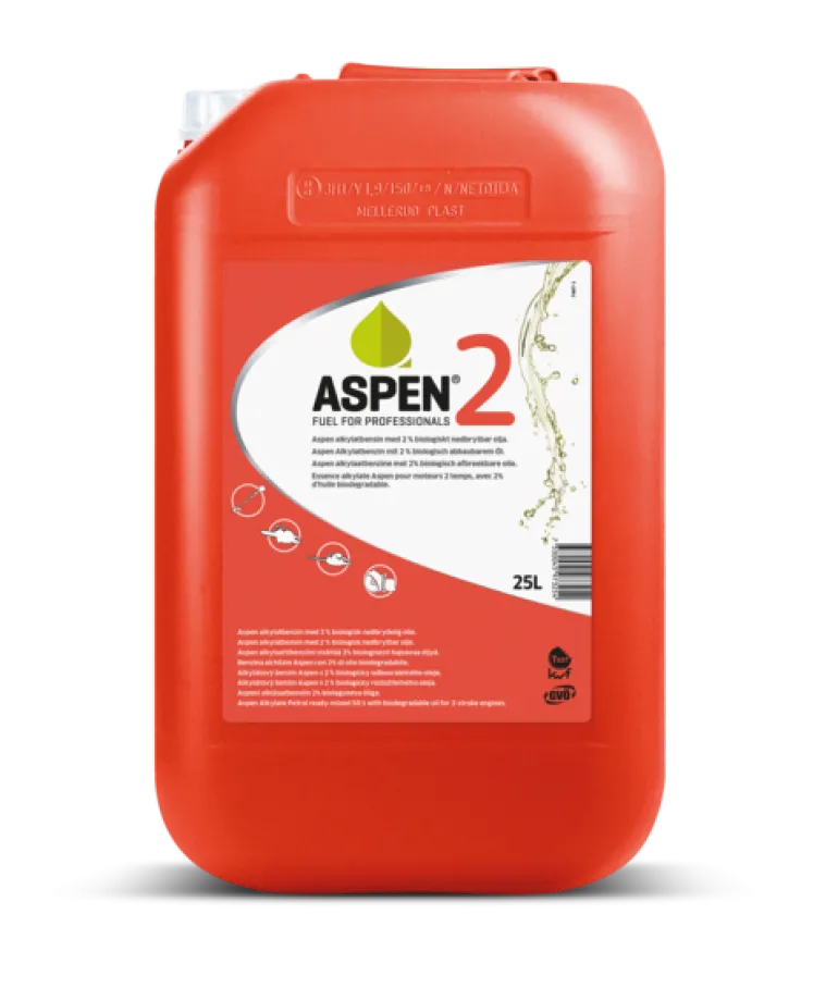 Essence alkylate pré-mélangée 25L ASPEN