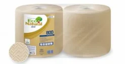 Essuie-tout Econatural 3 plis 800 feuilles (x2)