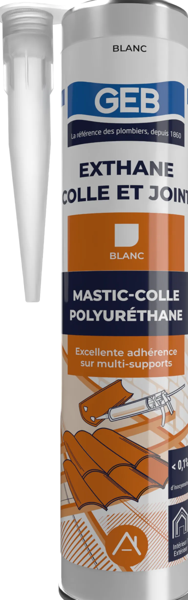Exthane colle joint 300 ml blanc