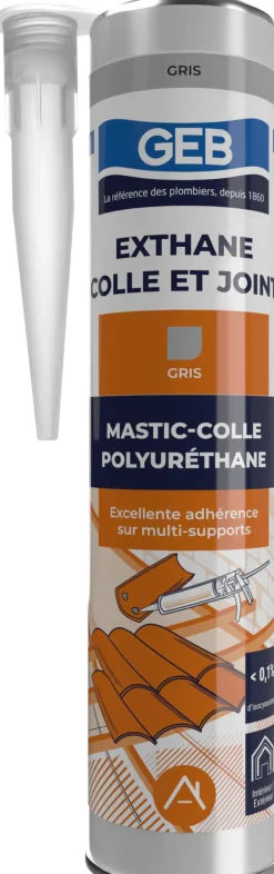 Exthane colle joint 300 ml gris