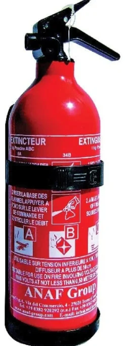 Extincteur 1kg abc sans manomètre