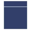 Façade Otta stratifié bleu nuit 16x713x600mm 1tiroir 1 porte