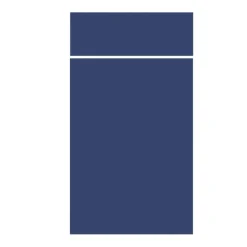 Façade Otta stratifié bleu nuit 16x713x400mm 1tiroir 1 porte