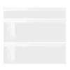 Façade Artika laquée blanc Ral9003 713x800mm 3 tiroirs