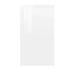 Façade Artika laquée blanc Ral9003 713x400mm pleine h/b