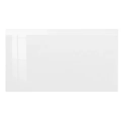 Façade Artika laquée blanc Ral9003 428x800mm pleine