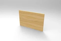 Façade lot de 2 bois pour meuble tiroir Steel AURLANE