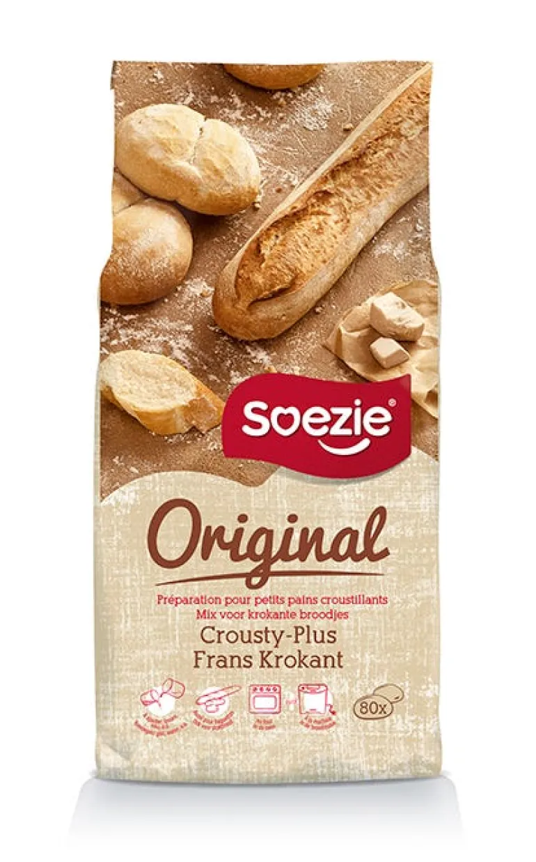 Farine de blé Crousty-plus pour petits pains 2,5kg SOEZIE