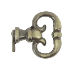 Fausse clé anglaise 32 mm en zamak laitonné vieilli x2