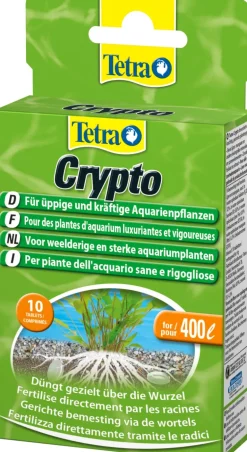Fertilisant TetraCrypto comprimé plante aquatique x10