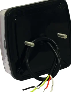 Feu arrière carré LED droit 12/24V 4 fonctions