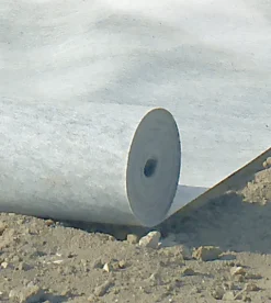 Feutre polyester allées et terrasses GEOTEX gris 1x25m