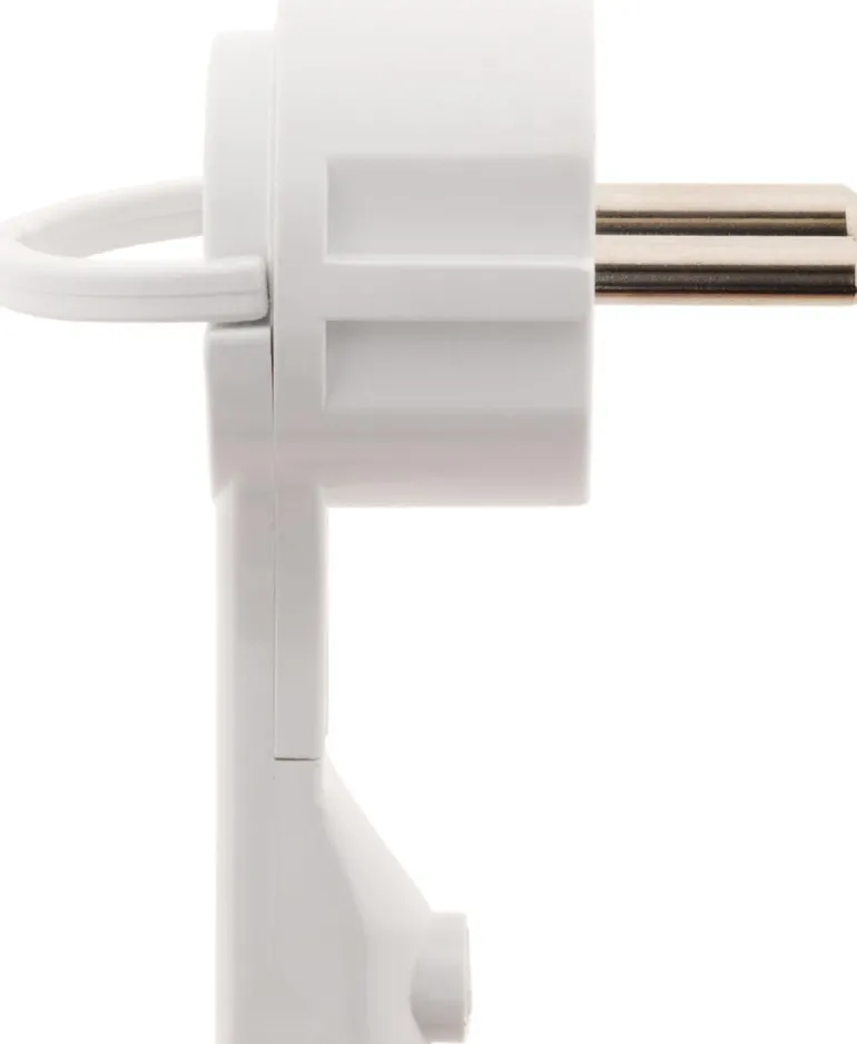 Fiche extra plate 16A blanc