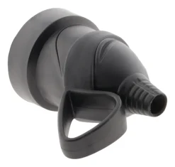 Fiche femelle anneau 16A 2 pôles + terre NF noir