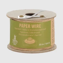 Fil de papier sur bobine distributrice avec cutter 50m
