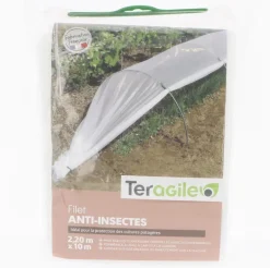 Filet anti-insectes transparent 2,20x10 m TERAGILE