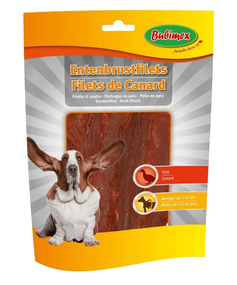 Filets pour chien au canard 300g BUBIMEX