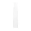 Fileur d'angle Façade Artika laquée blanc Ral9003 713x100mm