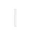 Fileur d'angle Liath MDF revêtu PVC blanc 713x100mm