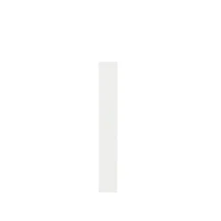 Fileur d'angle Liath MDF revêtu PVC blanc 713x100mm