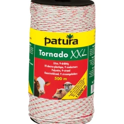 Fil électroplastique tressé Tornado XXL 500m