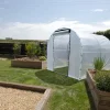 Film de rebâchage serre import 2x3m 2 portes zip + clips