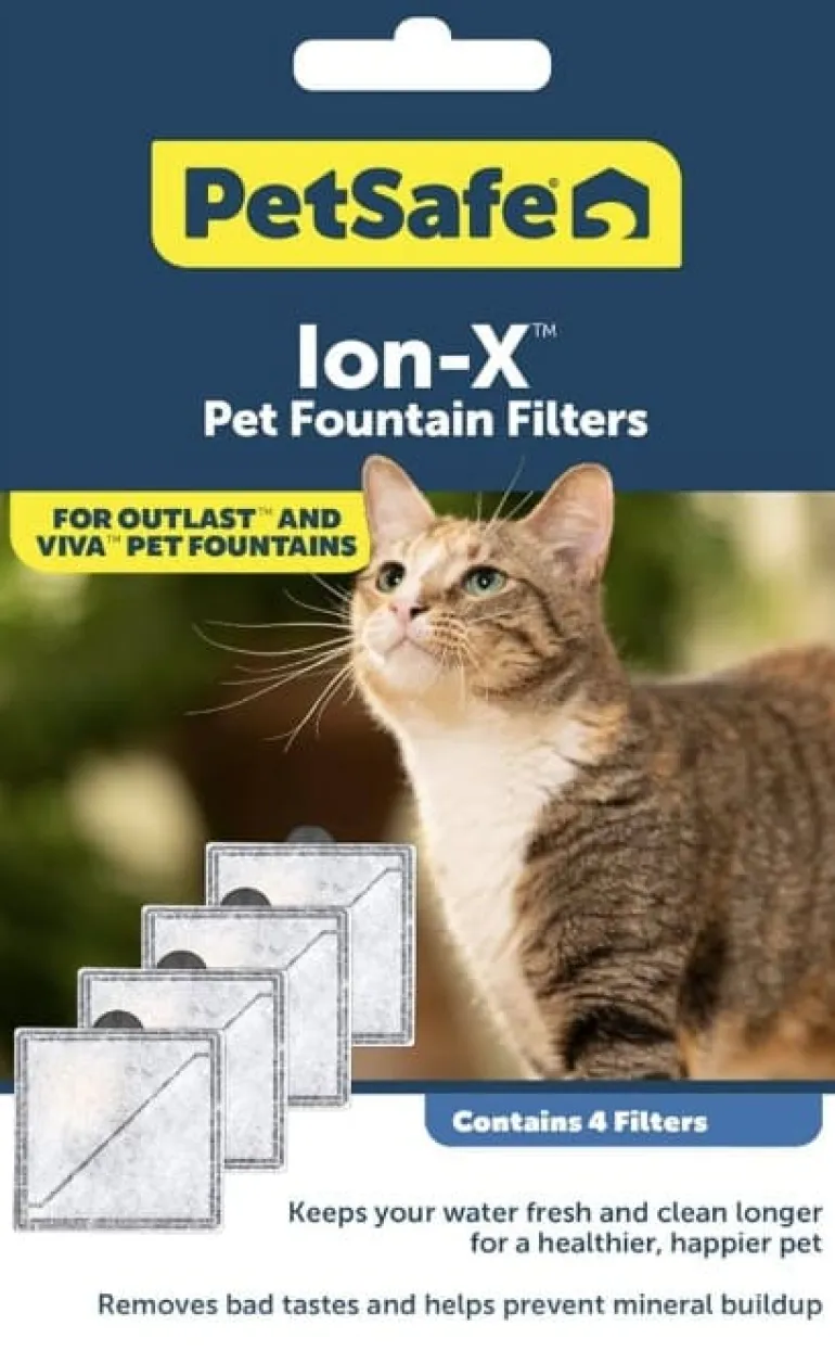 Filtre à charbon pour fontaine Viva (x4) PETSAFE